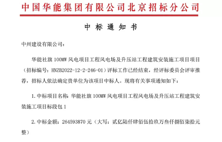 開局即決戰(zhàn) 起步即沖刺——中州建設(shè)有限公司新年中標(biāo)工作開門紅！